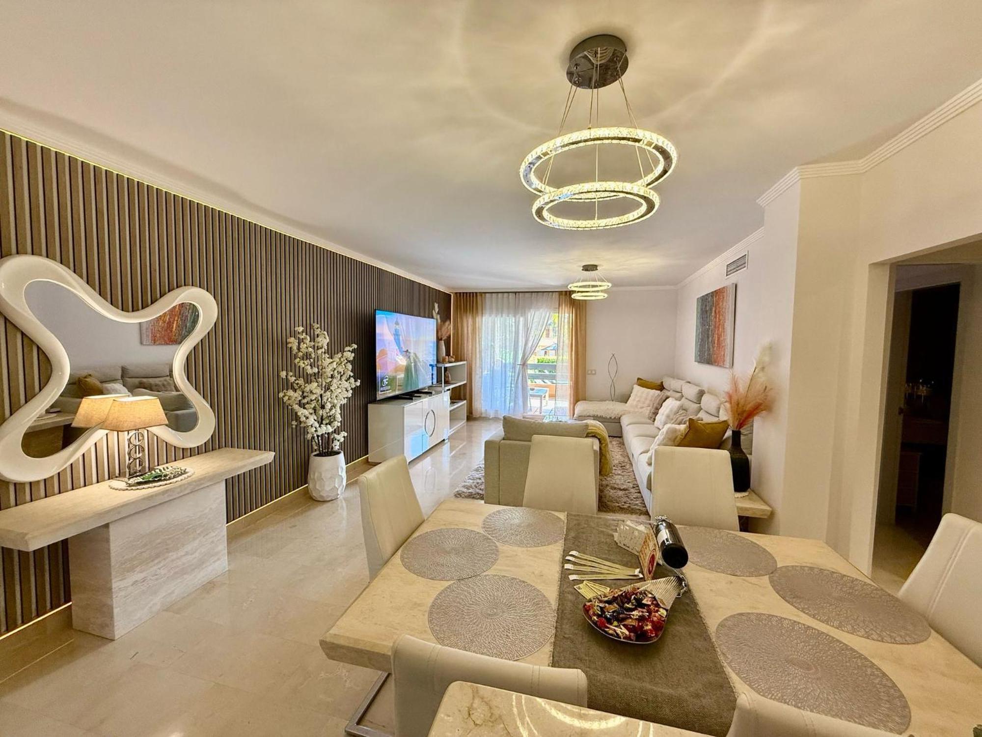 Casares Beach Golf Apartment With Private Garden Direct Pool Access Esterno foto